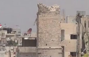 2013-03 - Syria - Omari Mosque in Daraa - Credit- Syrian Uprising Information Center (2)